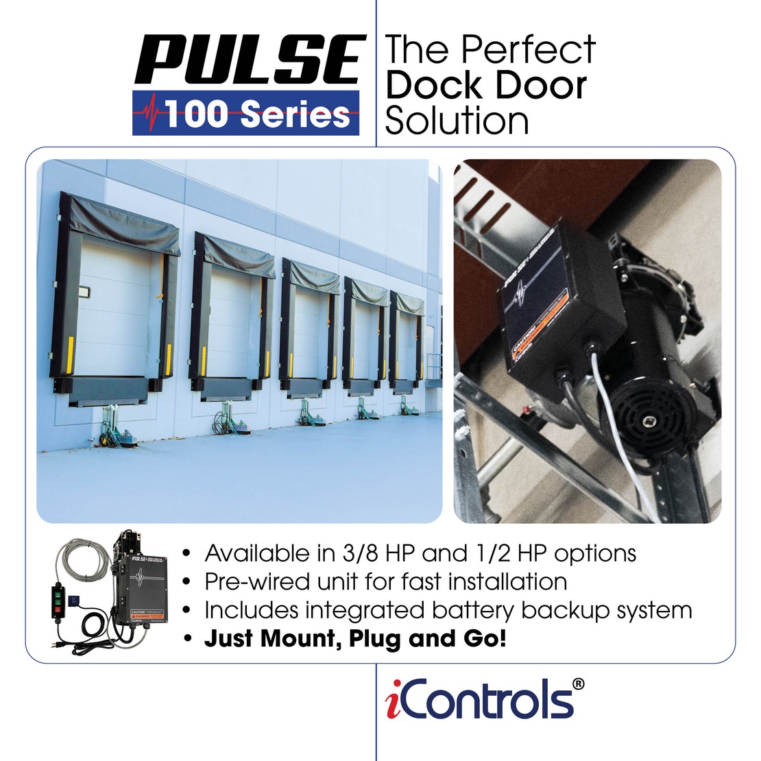 PULSE 100 Series: The Perfect Dock Door Solution