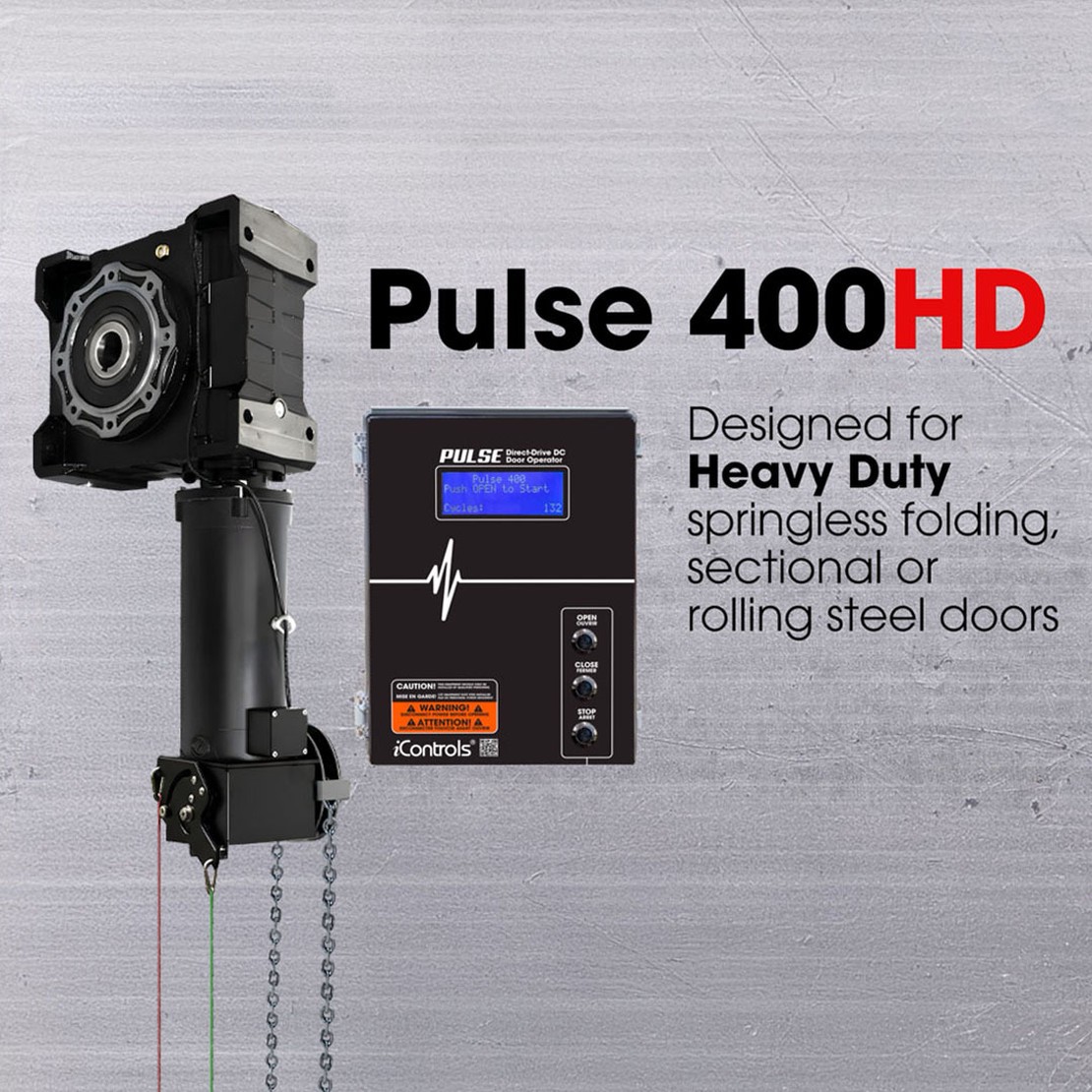 PULSE 400HD: Industrial strength. Intelligent performance.