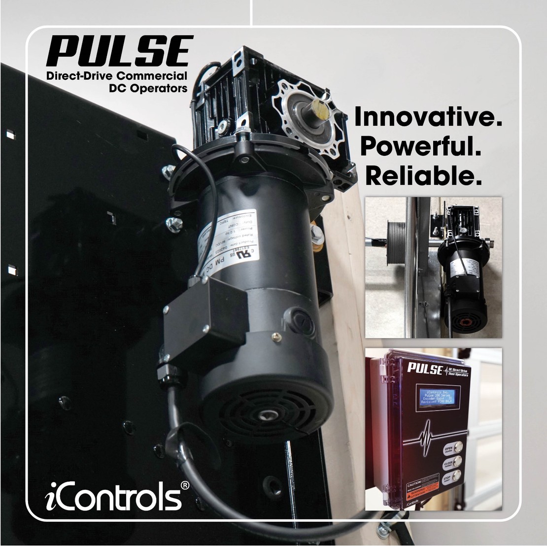 PULSE Commercial Door Operators: Innovative, Powerful, Reliable