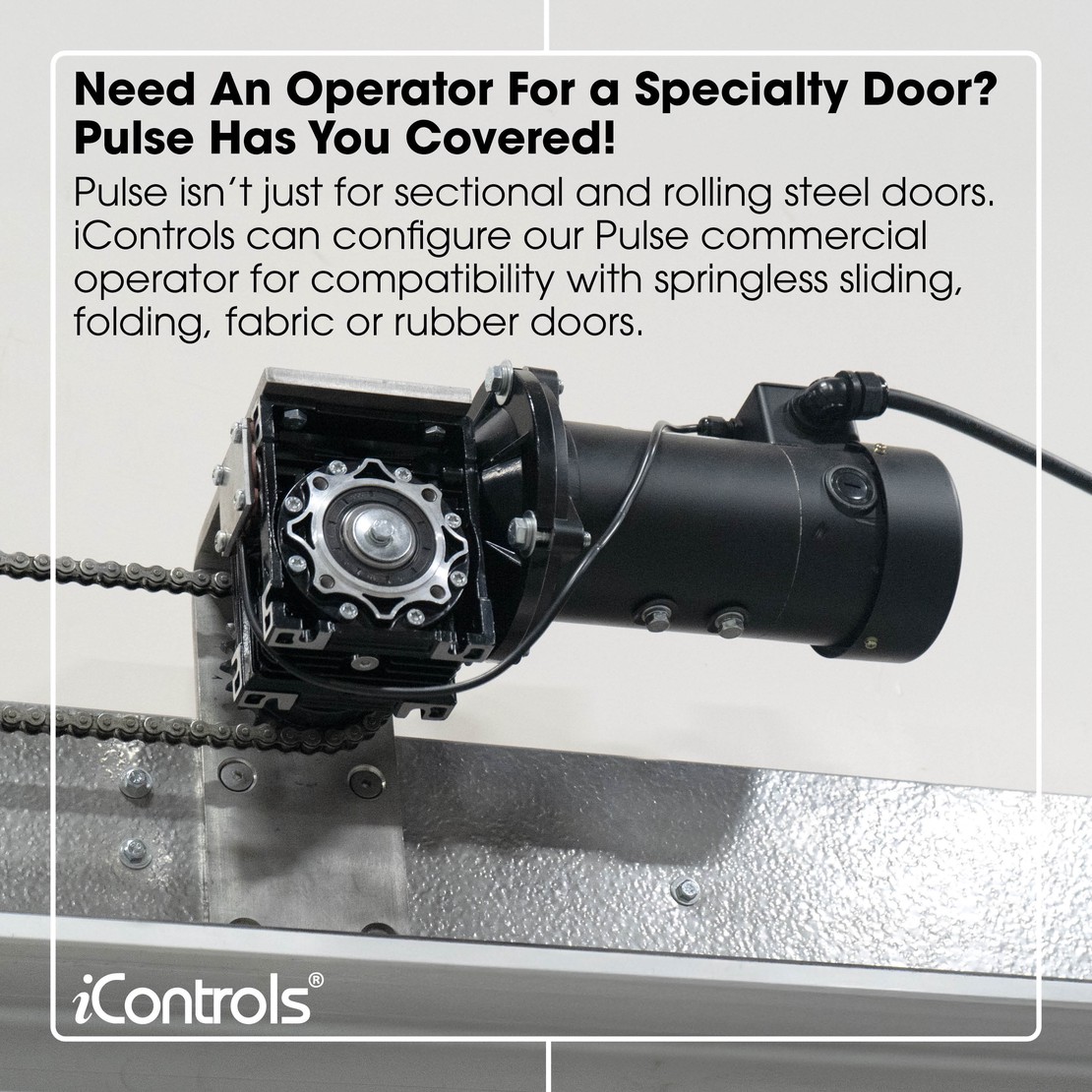 Need an Operator for Specialty Doors ?