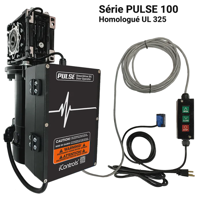 Opérateur de porte commerciale série PULSE 100