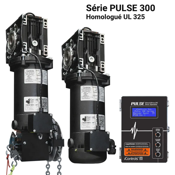 Opérateur de porte commerciale série PULSE 300