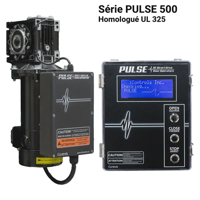 Opérateur de porte commerciale série PULSE 500