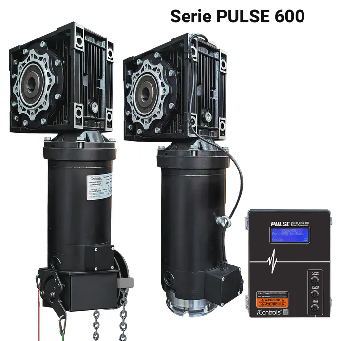 Operador de puerta comercial serie PULSE 600